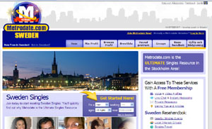 Internationell dejting - Metrodate, internationell dejting f�r folk i storst�der
