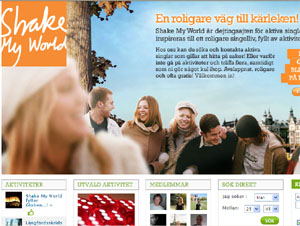 Dejting - Shake My World - Dating med aktivitet